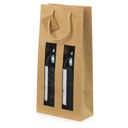 Flestas met venster voor 2 flessen